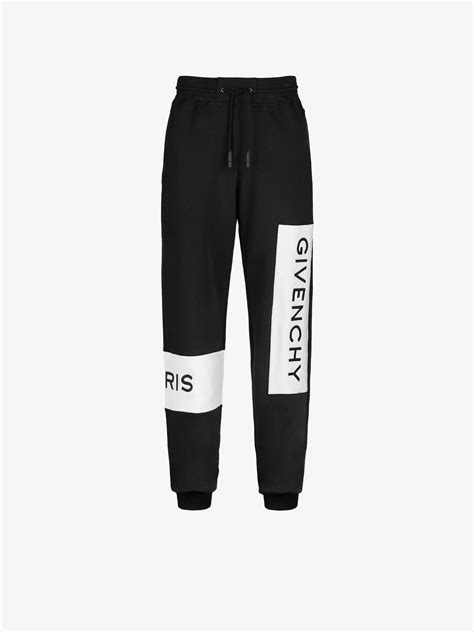 givenchy sweatpants men|Givenchy solid jogger trouser.